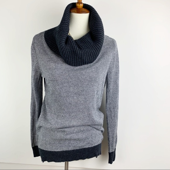 LOFT Tops - Loft | Women’s Gray Cowlneck Sweater Med Top |1573 LOFT Tops - Loft | Women’s Gray Cowlneck Sweater Med Top |1573